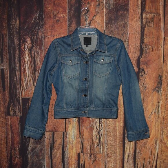 THE LIMITED Women's Sz S Denim Jean Jacket - GREAT CONDITION Nice! - Picture 2 of 7